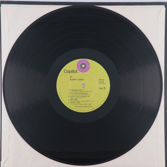 Sonny James The Biggest Hits In Country Music History BMI 12" LP Vinyl ST-629 LA - Picture 9 of 11